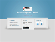 Tablet Screenshot of eurocom.co.ke