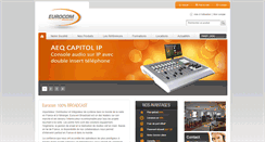 Desktop Screenshot of eurocom.fr