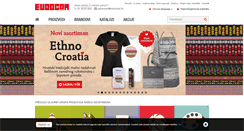 Desktop Screenshot of eurocom.hr